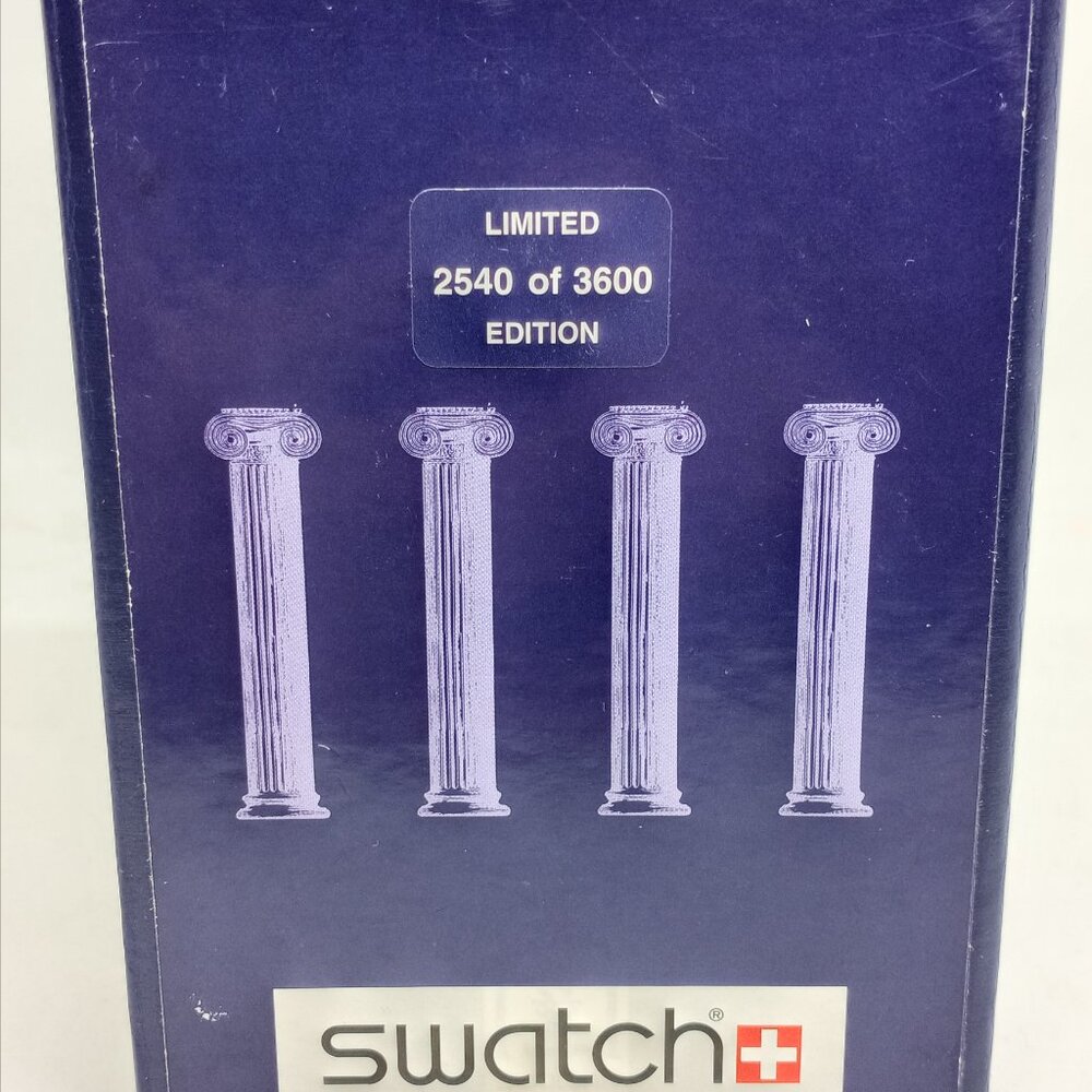 LIMITED EDITION Swatch Olympic Games 1996 Collection 9 Lapel Pin Set NEW+SEALED - Picture 9 of 9